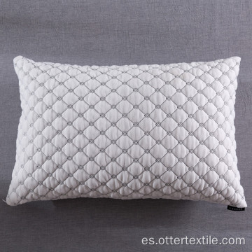 Almohada de cuello de espuma viscoelástica triturada de bambú ajustable